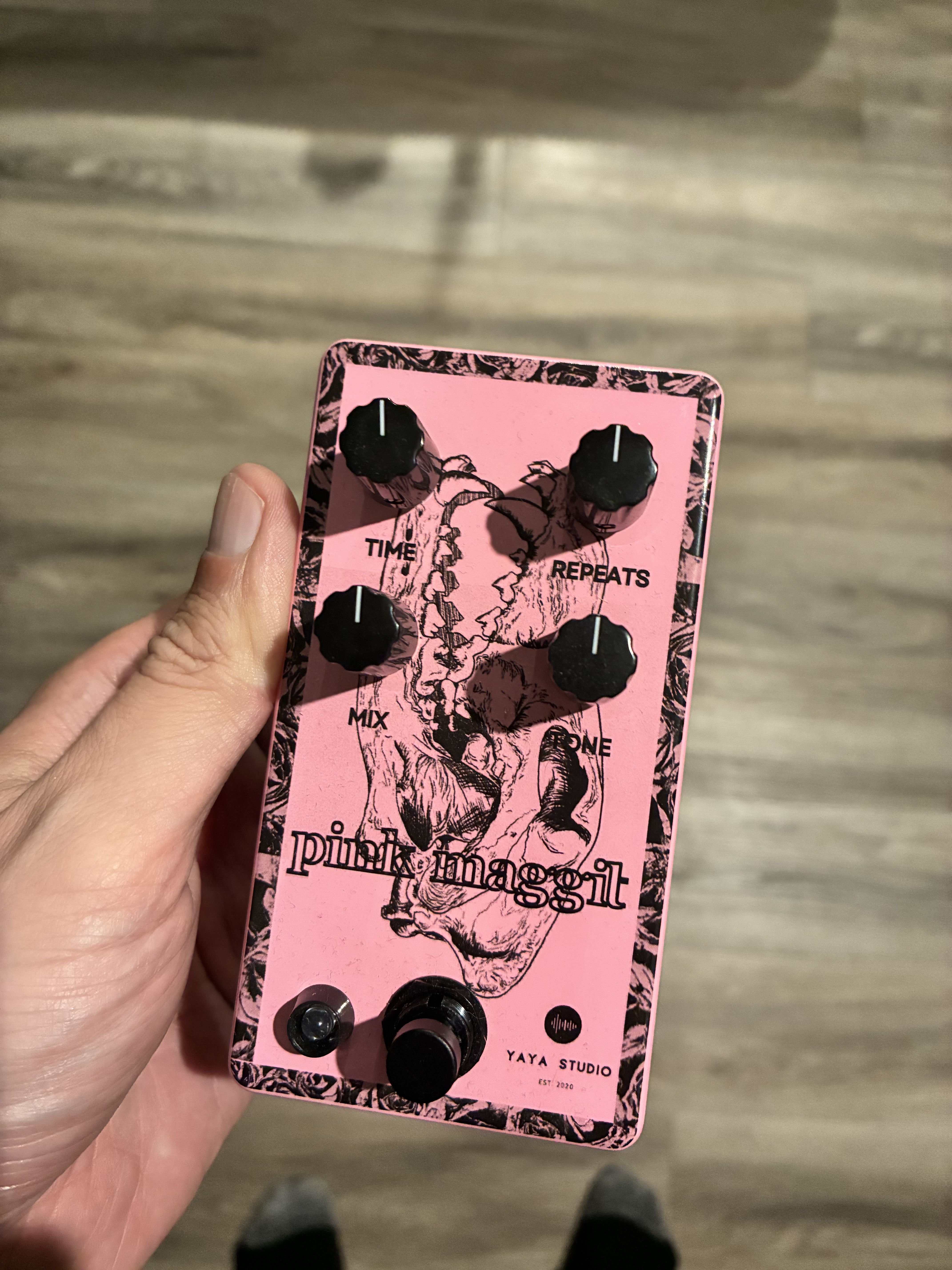 YaYa Pedals Pink Maggit Delay